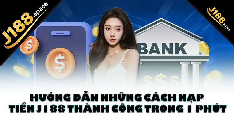Hướng dẫn những cách nạp tiền J188 thành công trong 1 phút
