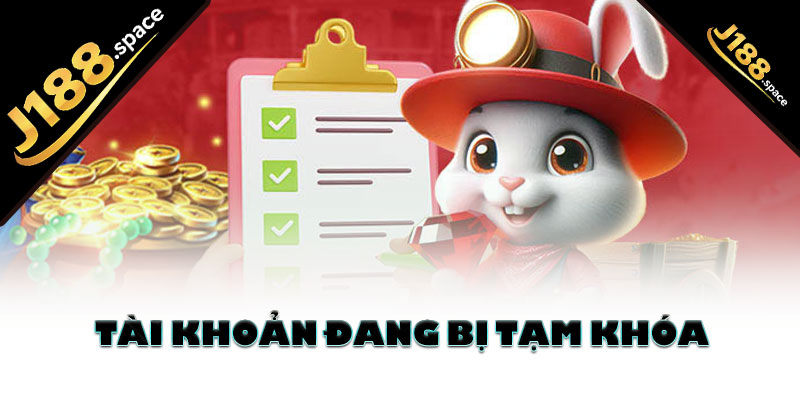 Tài khoản đang bị tạm khóa
